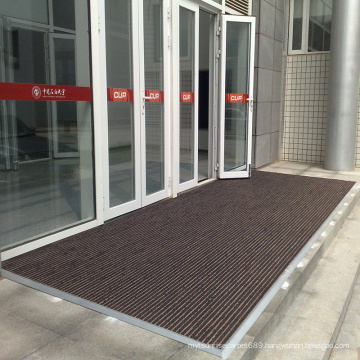 Built-in aluminum alloy dust-proof floor mat for hotel mall entrance